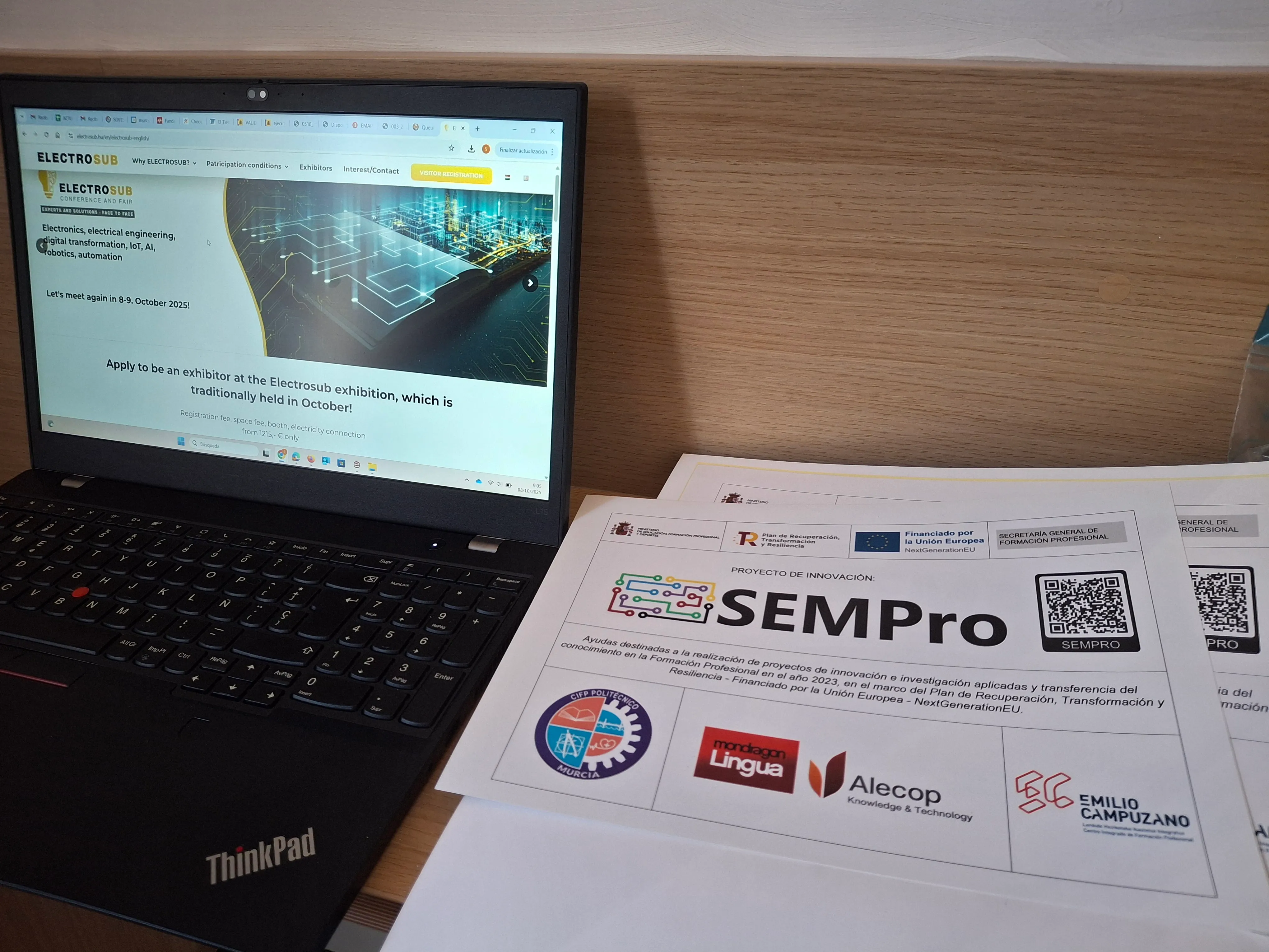Presentación de SEMPro en Electrosub Budapest