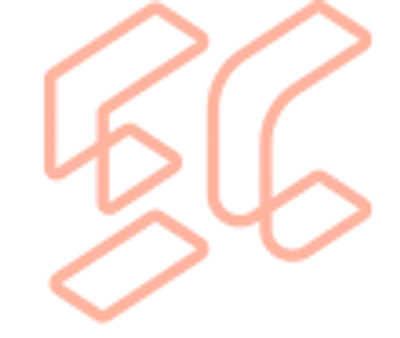 A glittering, brightly colored logo