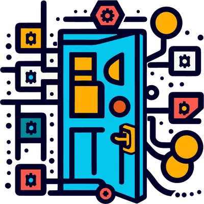 IOT BLOCKCHAIN LOGO